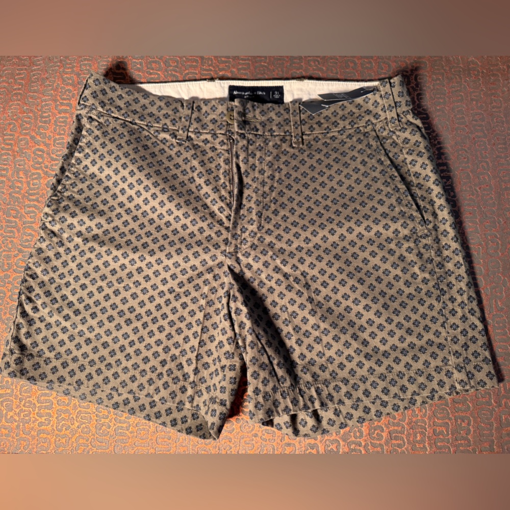 Brand New Green Olive Abercrombie & Fitch Men’s Shorts
